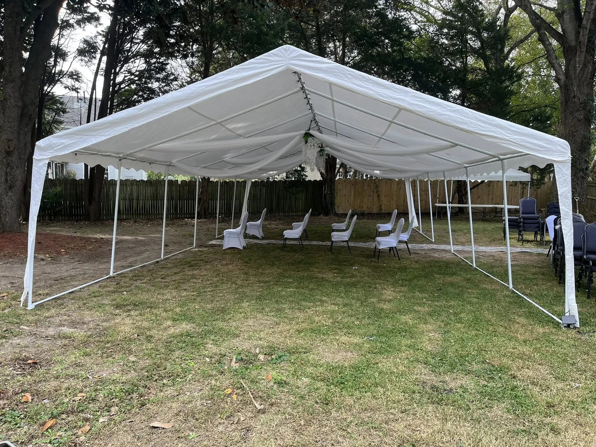 Carpa en Patio Trasero